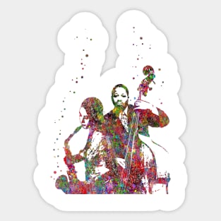 Jazz musician, Sticker